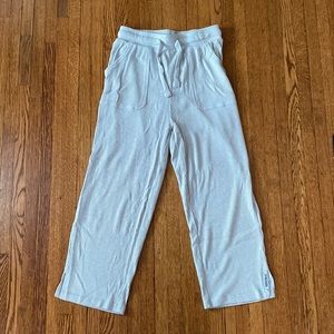 Light Gray Soft Lounge Gymshark Wide Leg Pants